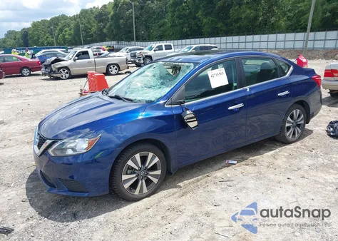 2019 Nissan Sentra Sv from USA, damaged, VIN 3N1AB7AP5KY294896